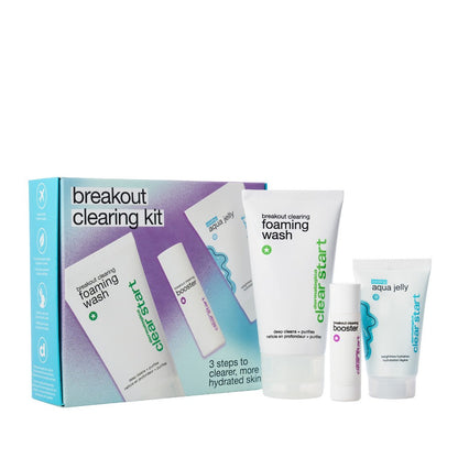 Dermalogica Clear Start Breakout Clearing Kit with Aqua Jelly