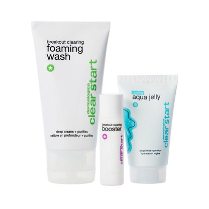 Dermalogica Clear Start Breakout Clearing Kit with Aqua Jelly